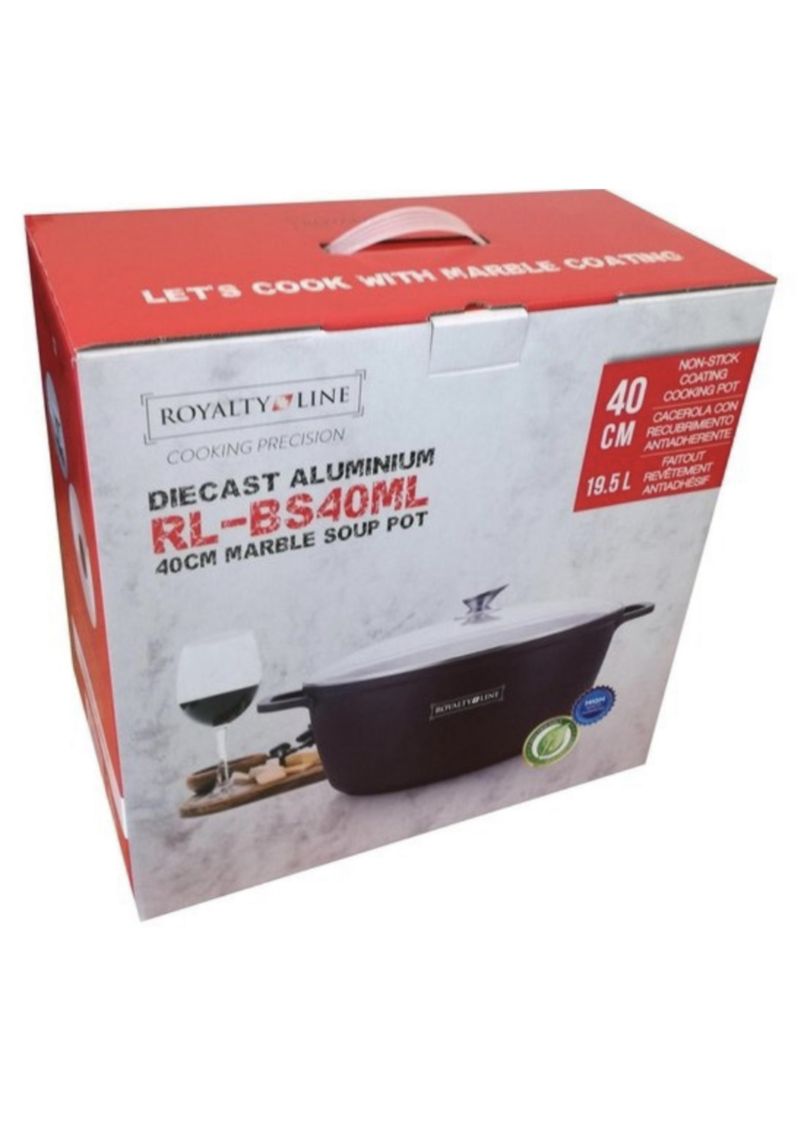 Royality line Marmorsuppe/Auflauf 40cm 19,5ltr