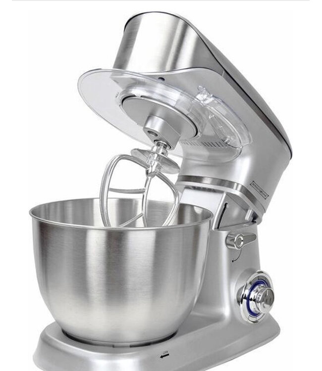 Royality line Keukenmachine 6,5ltr zilver