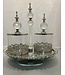 Etagere met suikerpotten