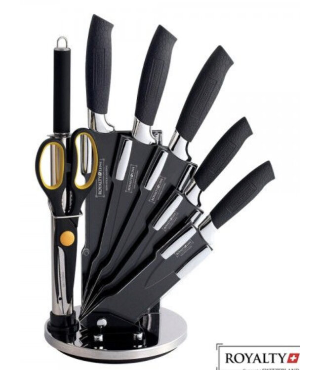 Royality line Ensemble de couteaux Royalty Line – 8 pièces dont standard