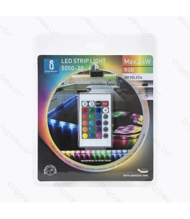 Aigostar Led strip 3 meter met afstandbediening