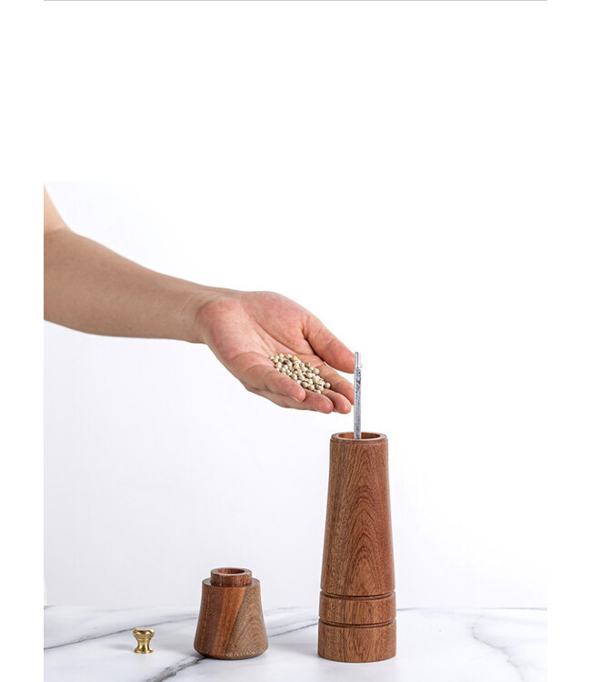 Zout&pepermolen hout