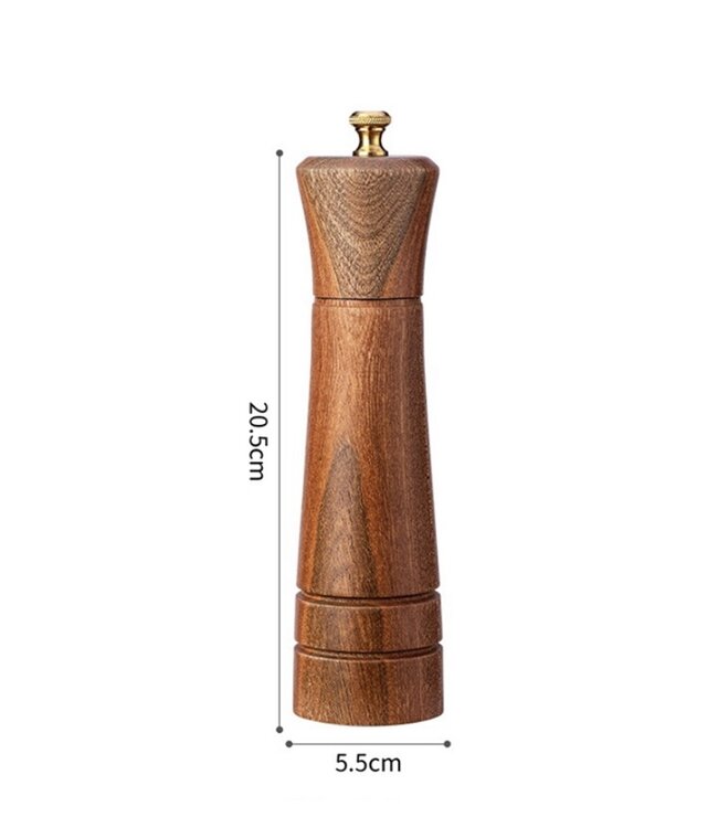 Zout&pepermolen hout