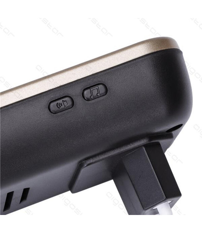Aigostar AC DRAADLOZE DIGITALE DEURBEL/IP44
