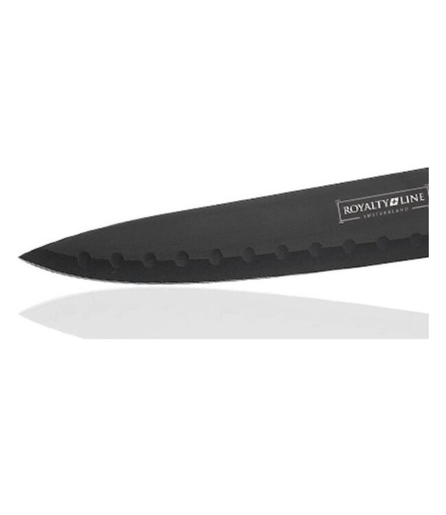 Royality line Ensemble de 7 couteaux avec bloc