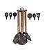 Royal swiss 7-teiliges Kochgeschirr mit Halter