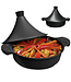 Tajine en aluminium BIKO |  Noir |  Toutes sources de chaleur |  28c