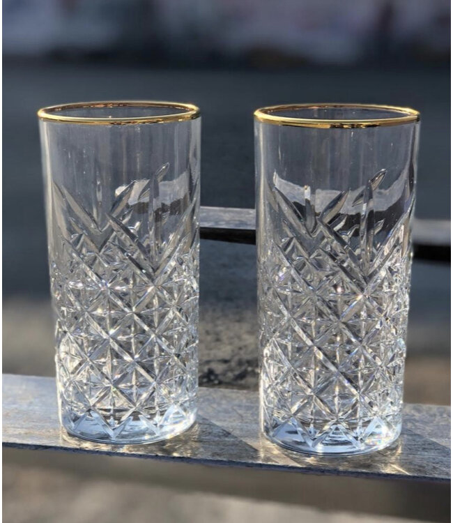 Longdrinkglazen Timeless - 45 cl - set van 4