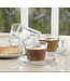 Pasabahce Vela – Set Espresso kopjes + Schoteltjes – 80 ml