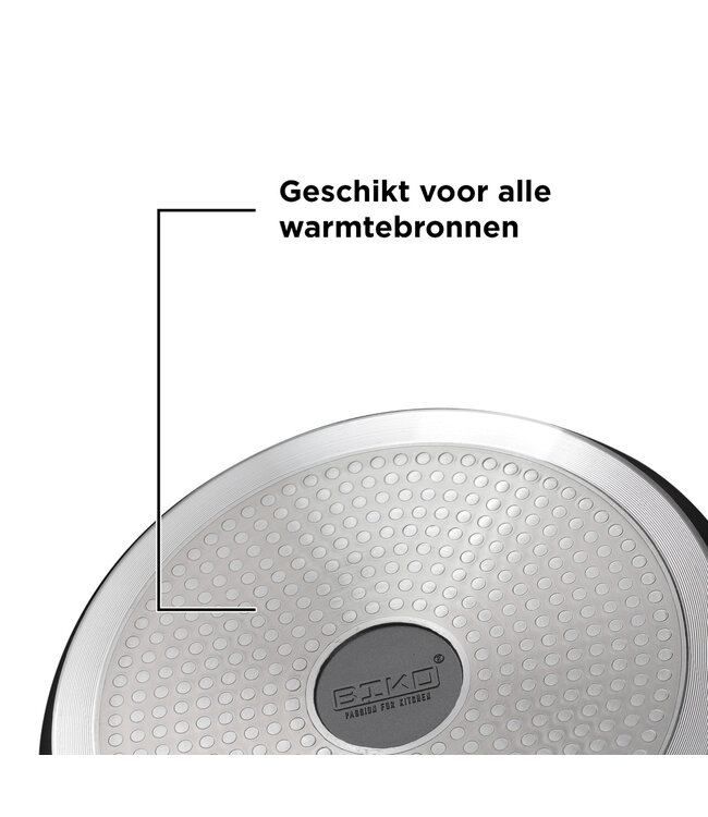Poêle 40 cm – 19,5 litres – Royalty Line Swiss Titanium – Revêtement antiadhésif