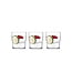 Pasabahce hill verres à eau lot de 3. 330ml
