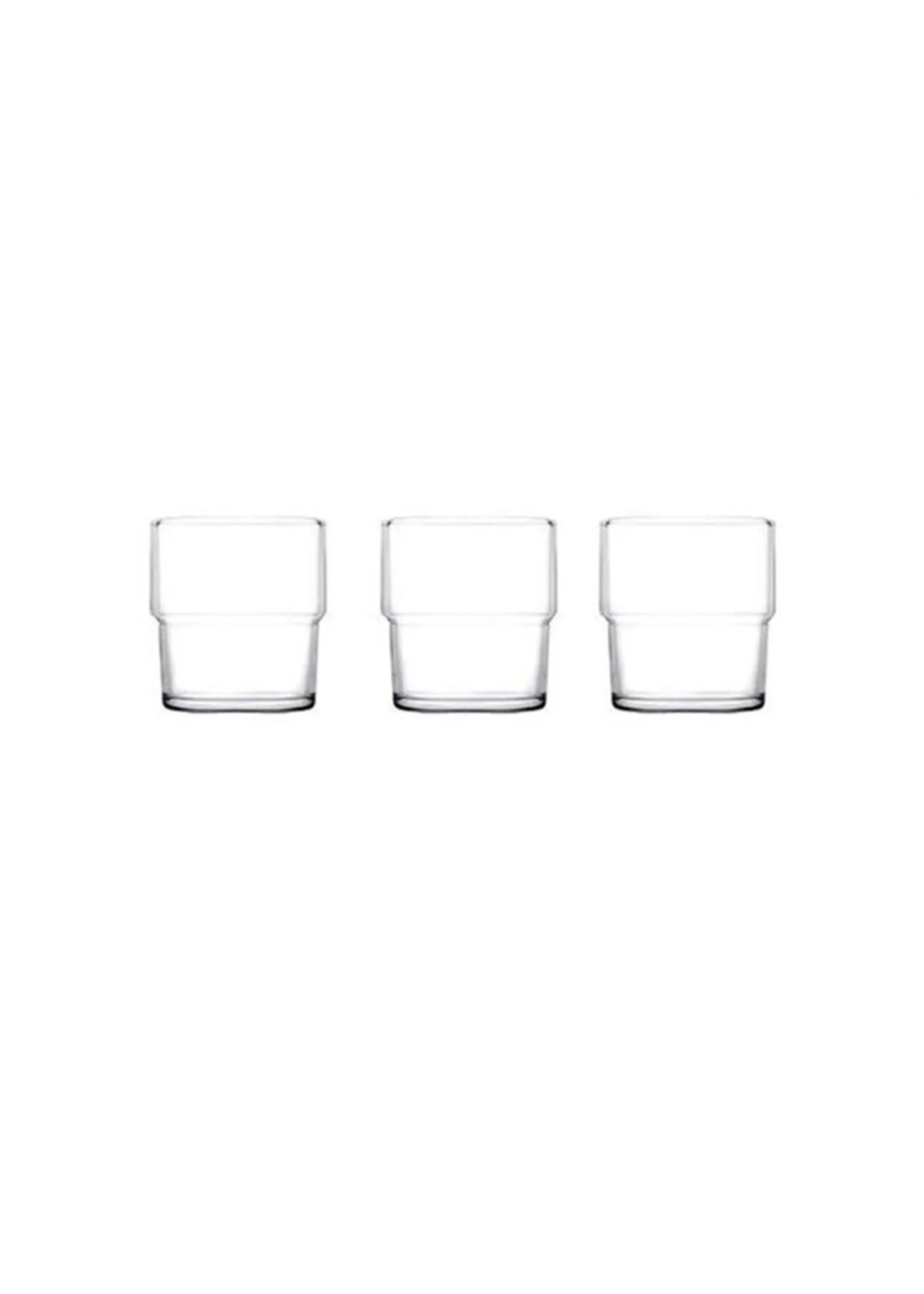 Pasabahce hill verres à eau lot de 3. 330ml