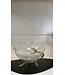Schale mit Goldhalter