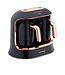 Korkmaz Kahvekolik Deluxe Twin  zwart roos gold Coffee Maker