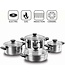 Korkmaz Korkmaz Kappa cookware set 8 pcs - Pannenset 8 delig