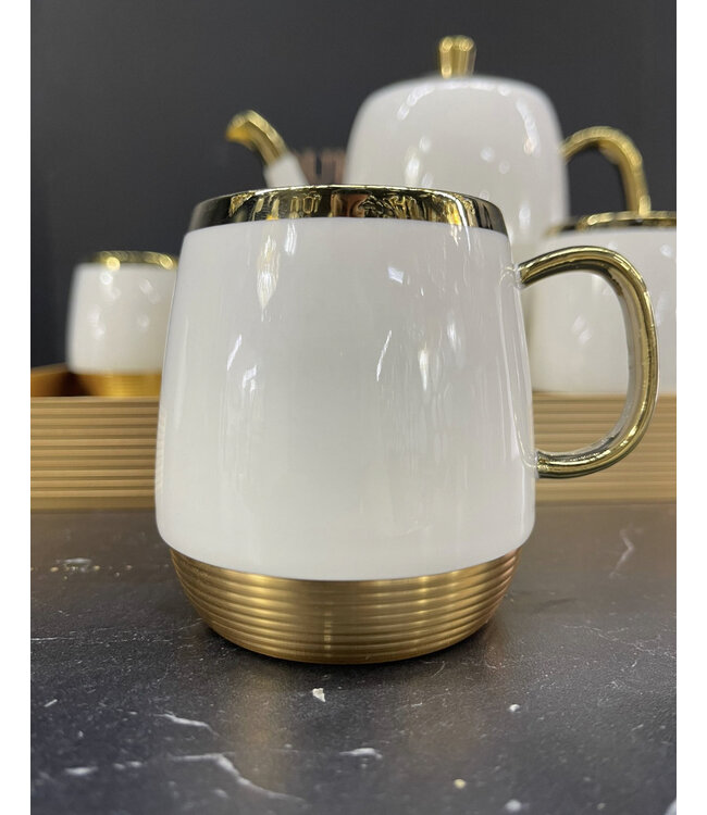 Thee serveerset met theepot