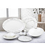 Hayal Service de table 28 pièces aspect marbre gou