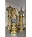 Ornement de pièce d'échecs géant |  Statue Roi Reine Chevalier