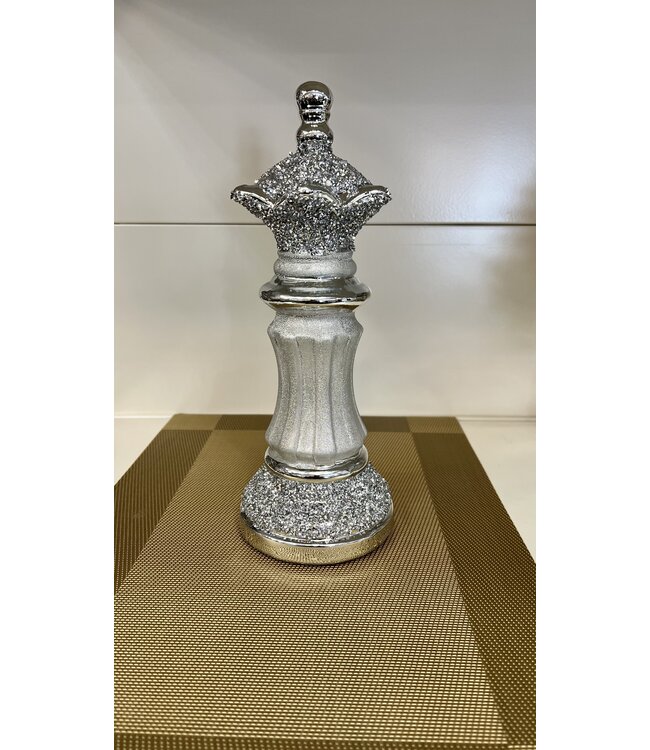 Riesige Schachfigur Ornament |  König-Königin-Ritter-Statue