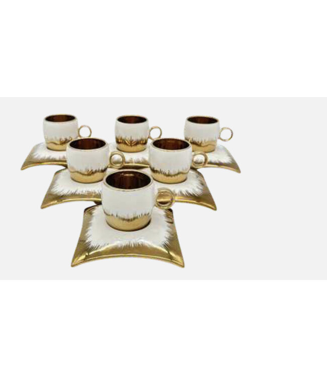 12-teiliges Kaffeetassen-Set