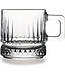 Pasabahce Elysia - Theeglazen Met Oor - Set van 2 - 195 ml