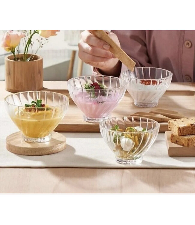 Pasabahce Bouquet – Glazen Schaaltjes – Set van 6