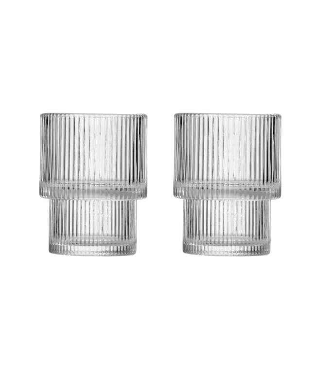 6xVerre Premium Court Riffle - 200 ml