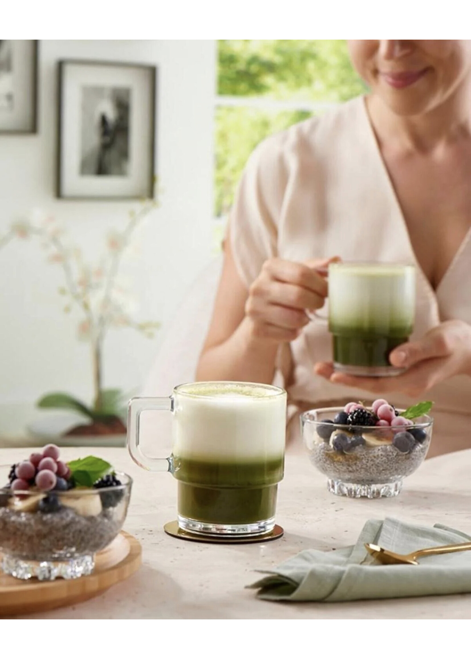 Paşabahçe Hill 32 cl Boîte à Thé En Verre 2 Pièces
