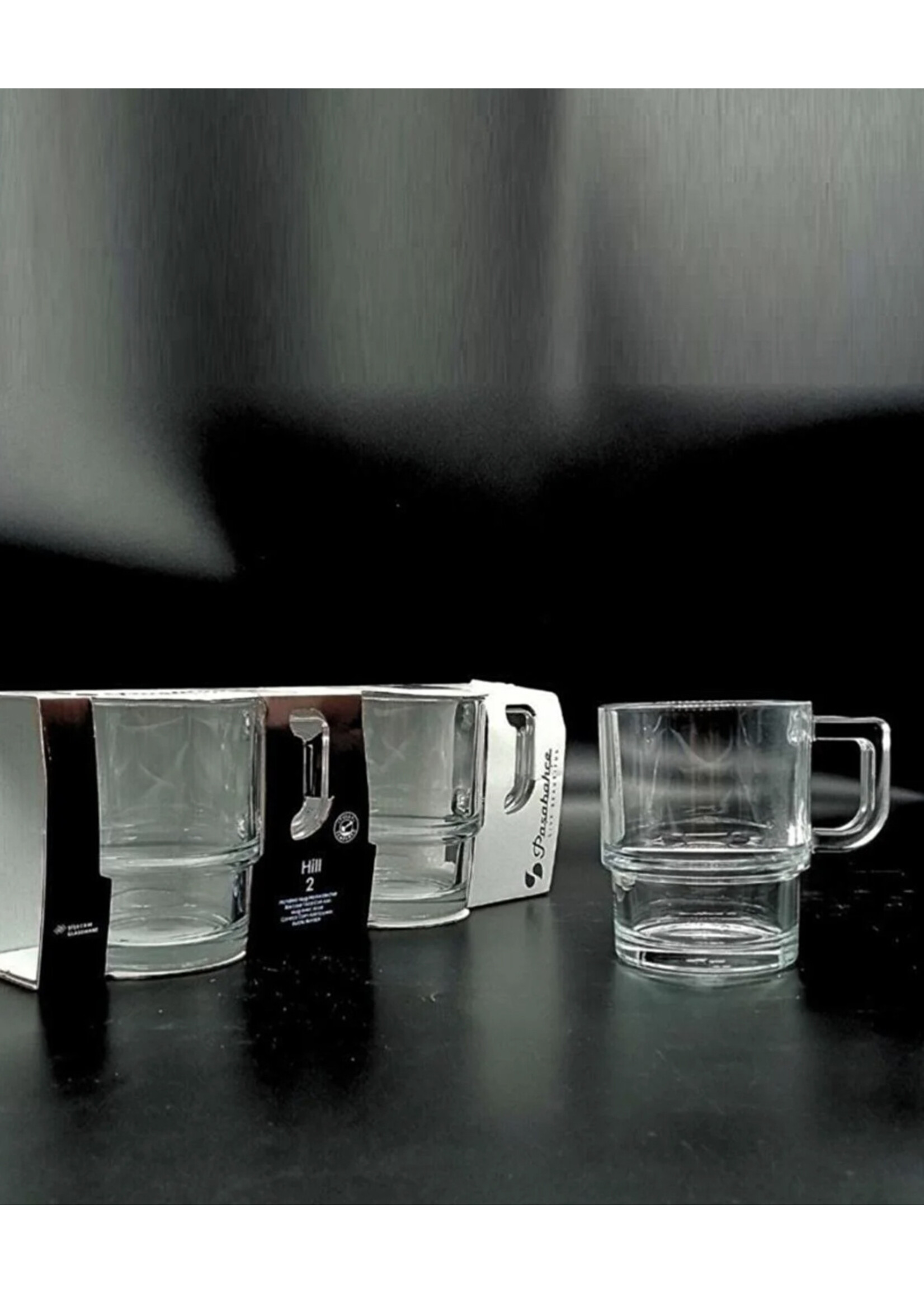 Paşabahçe Hill 32 cl Boîte à Thé En Verre 2 Pièces