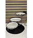 Etagere 3-lagig mit Goldrand