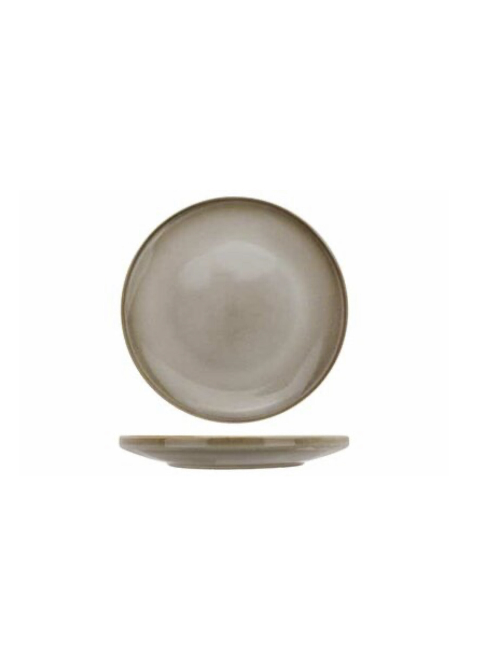 Assiette Plate 27 cm Conico Sable