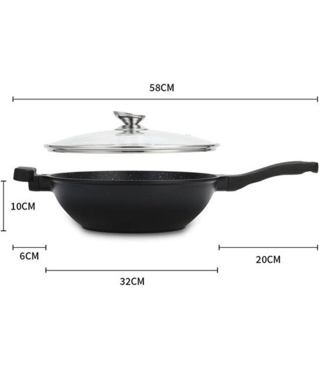 Royality line Wokpan 28cm 3,7 liter