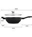 Royality line Poêle wok 28cm 3,7 litres