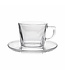 Pasabahce Carre 12-teiliges Teetassen-Set | 215 ml