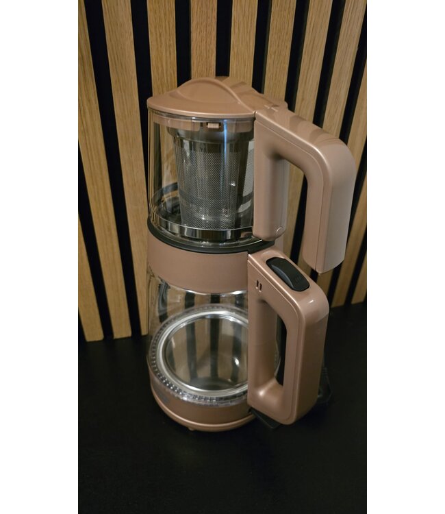 Bouilloire, samovar avec théière - Mulex Tee-Express, 2L, électrique, verre,