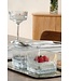 Pasabahce Elysia – Bols à Snack/Tapas Carrés – Verre – 80 mm x 80 mm – Lot de 4