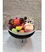 Fruitschaal 27cm van glas