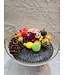 Coupe à fruits en verre 30cm