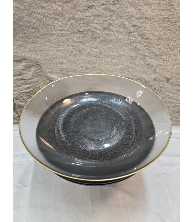Fruitschaal van glas 30cm