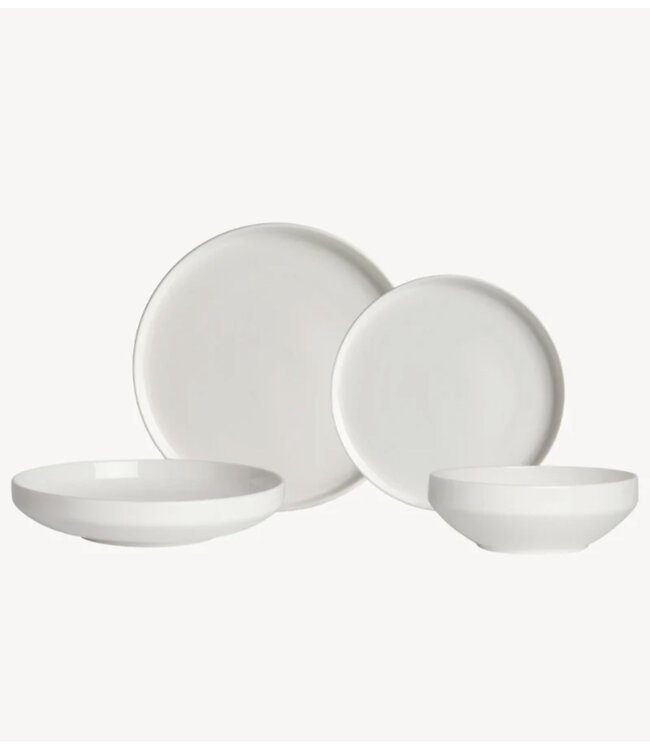 Zoha 24-delige tafelservies wit