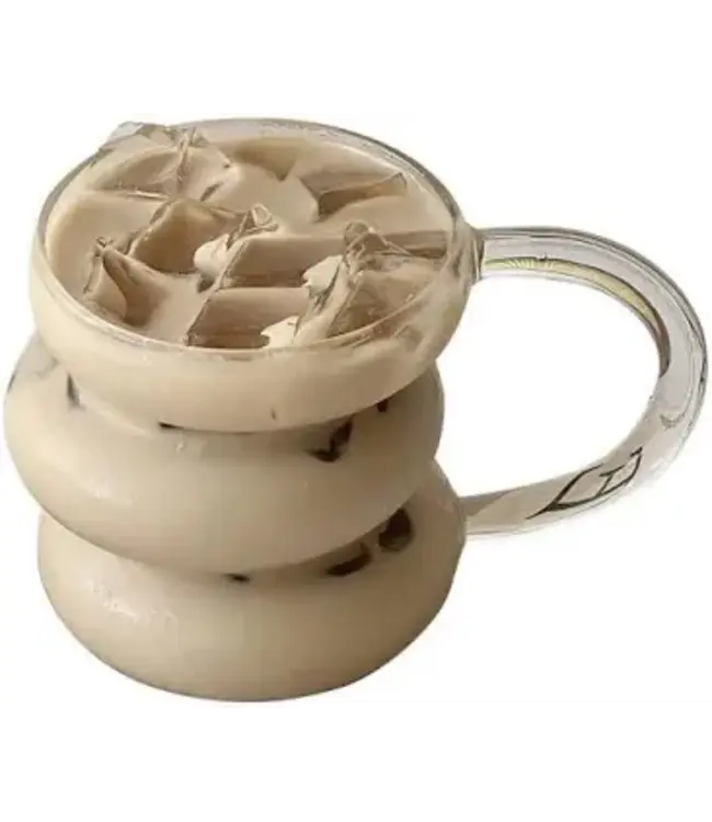 Wave Twist Glasbecher | 2 Stück | 450 ml