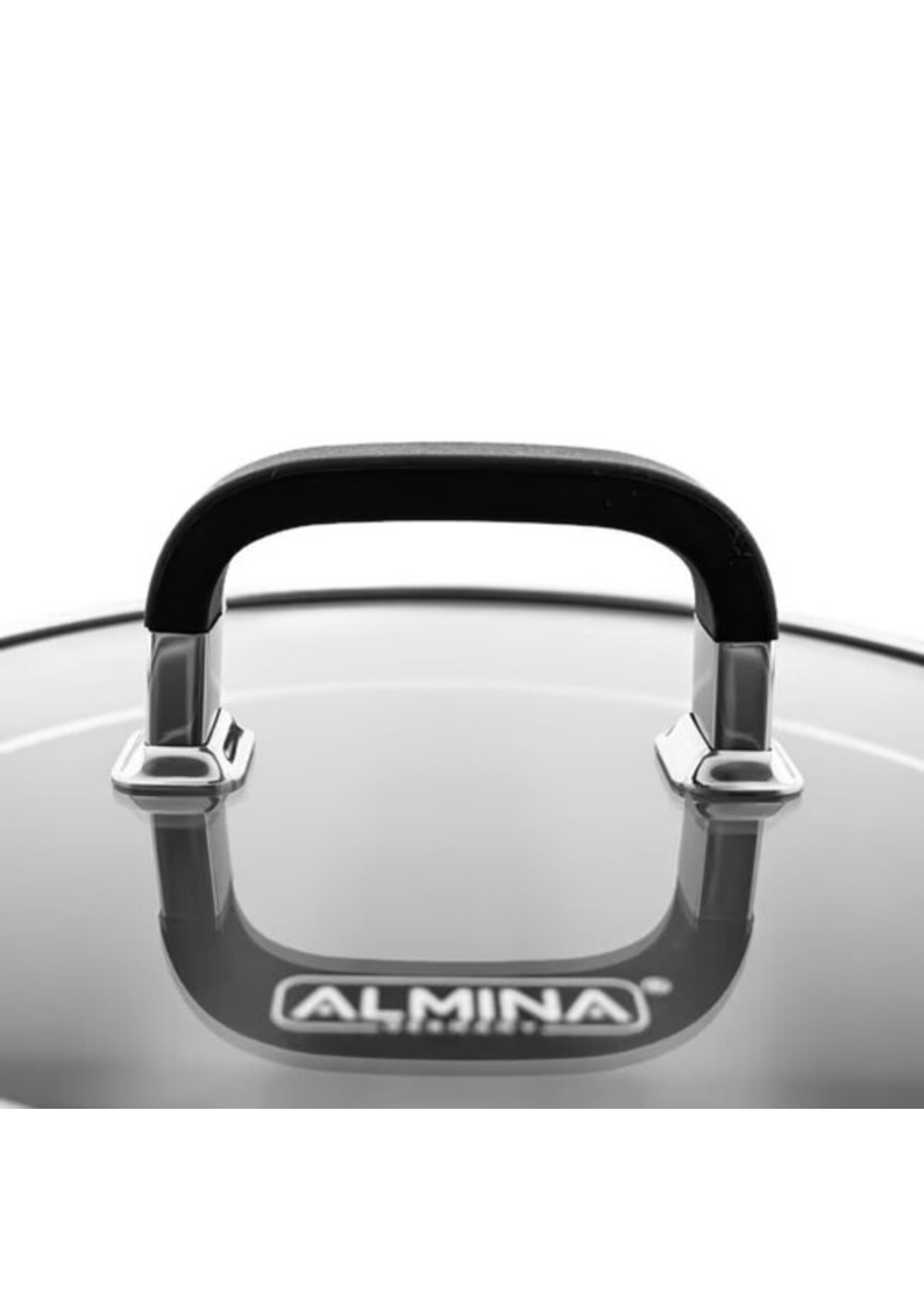 Marmite en silicone Almina avec couvercle en verre | 28 cm 9,8 litres