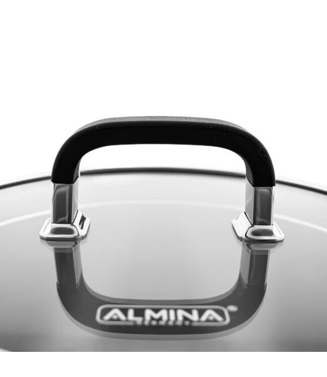 Almina Siliconen Kookpot met Glasdeksel | 28cm 9,8ltr