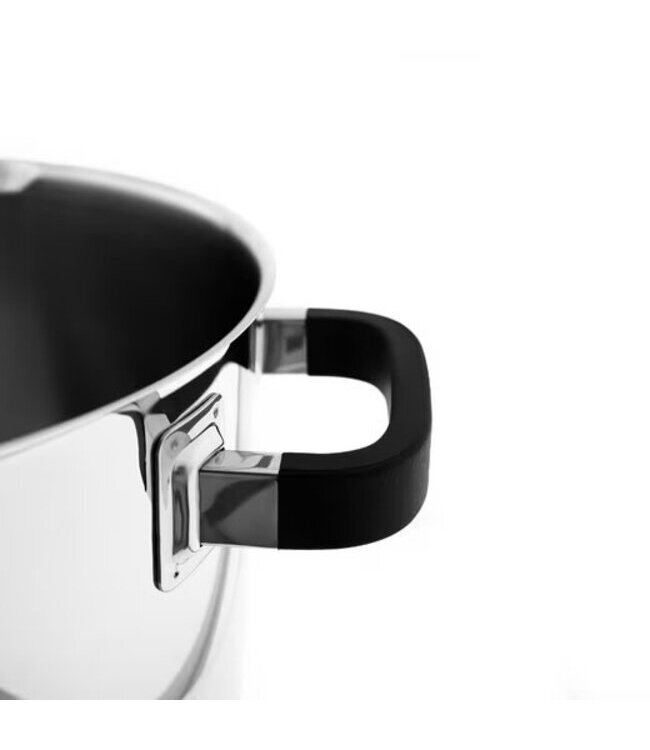 Almina kookpan 24cm met siliconen handvaten