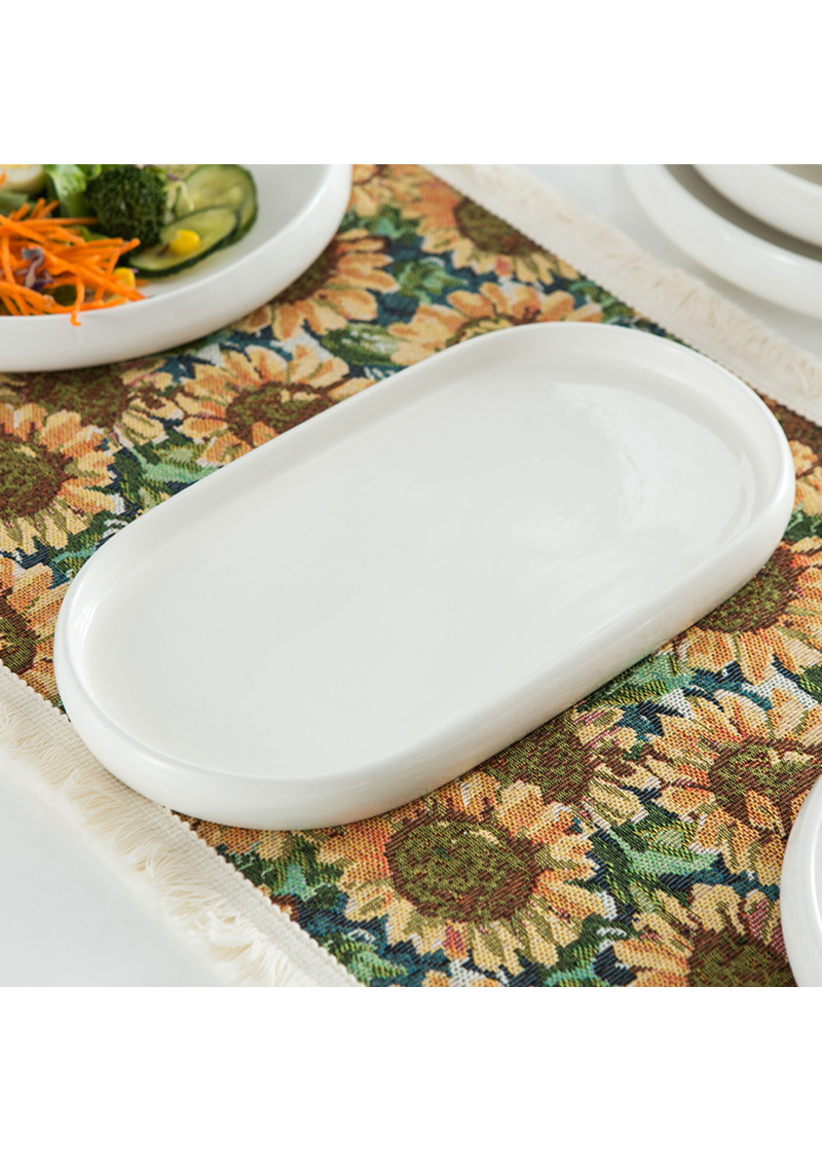 26-delige serviesset Witte Roos Bone Bianco