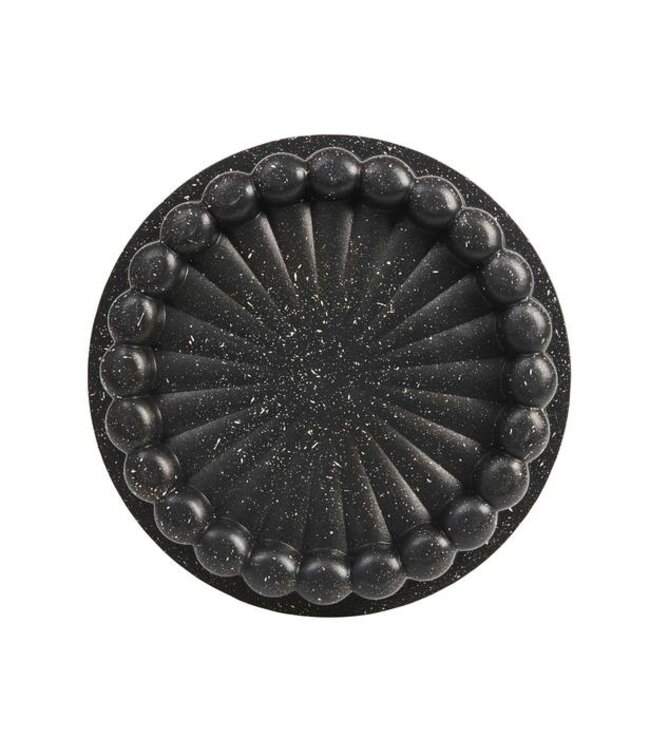 Bavary Elif bakvorm graniet | anti-aanbaklaag | 26 cm | zwart