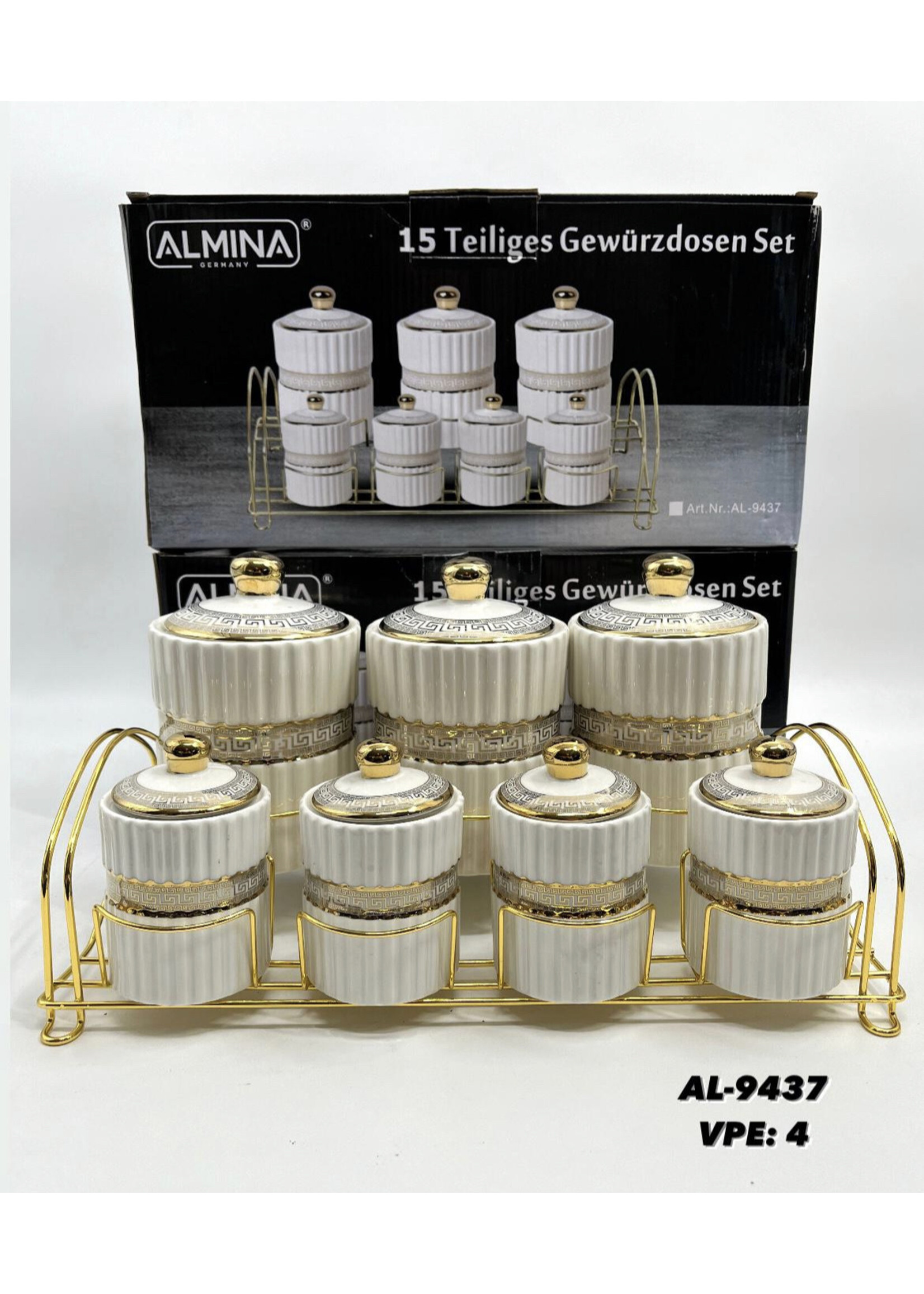 Almina Ensemble d'épices 15 pièces