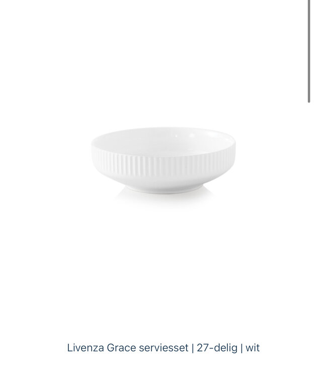Service de table Livenza Grace Ripel Service de table 27 pièces