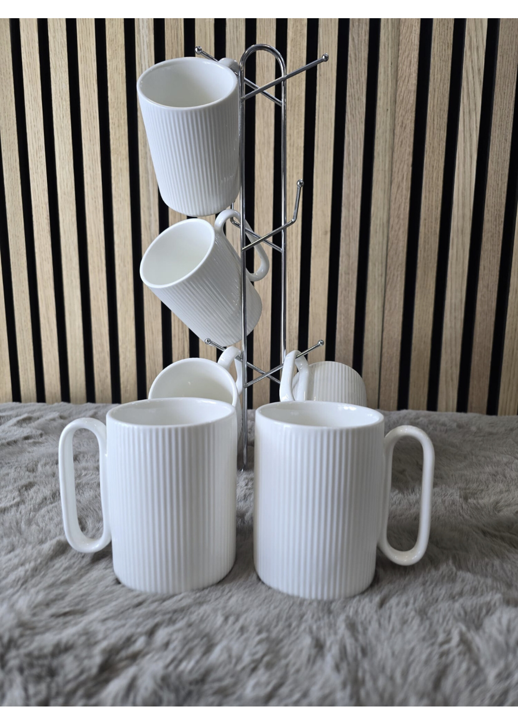 Ribble-Kaffeetassen mit Halter