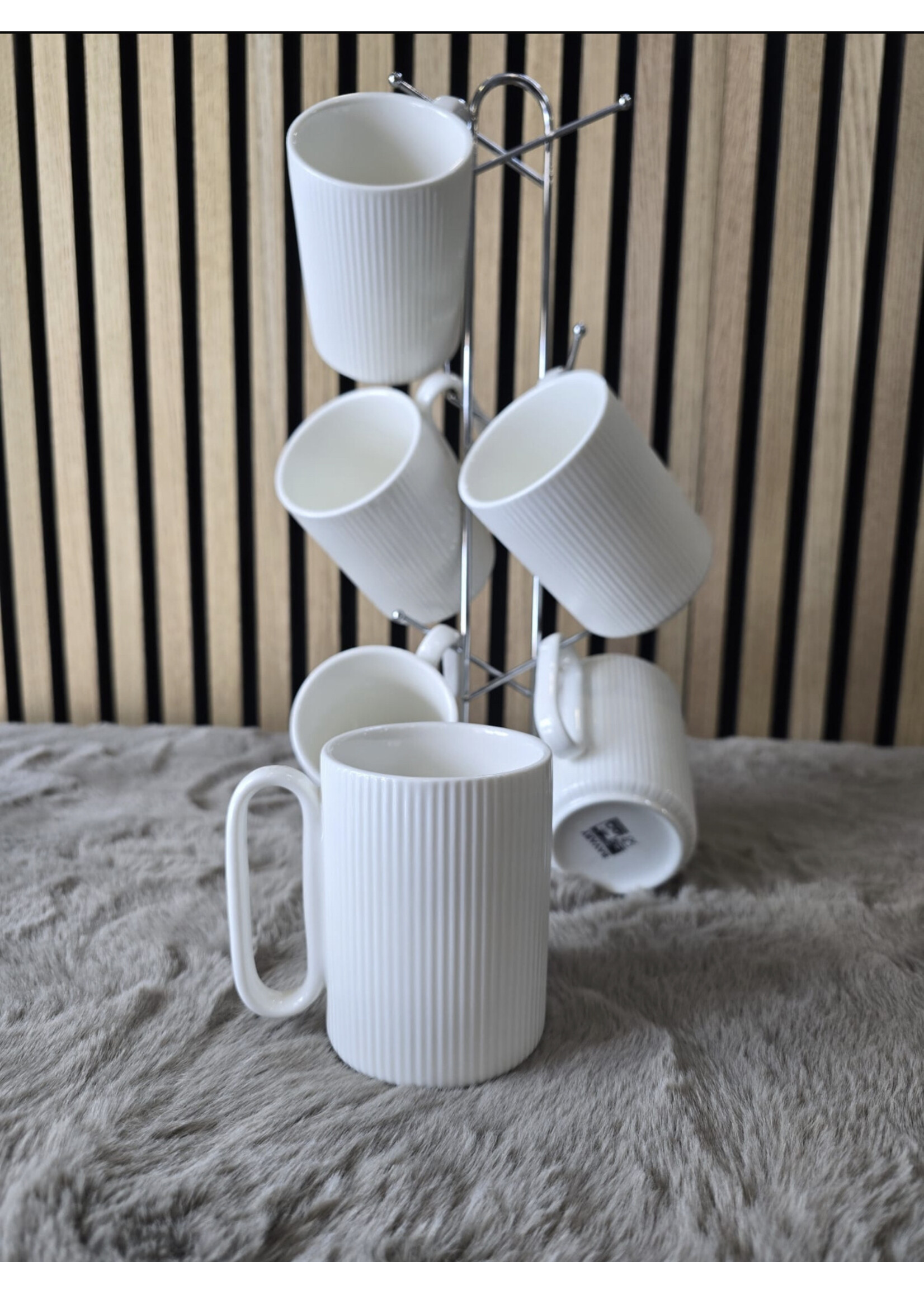 Ribble-Kaffeetassen mit Halter